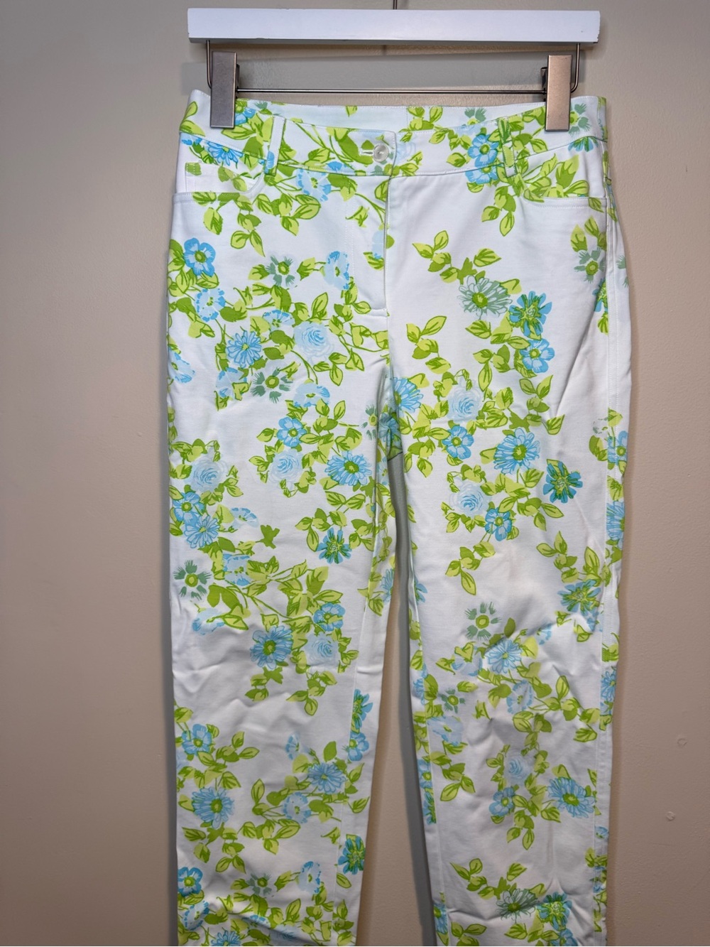 J. McLaughlin Dixie Floral print slim pants size 4 ? - Picture 5 of 8